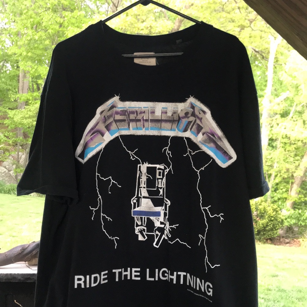 FOG Fear of God Metallica pacsun rock band tee